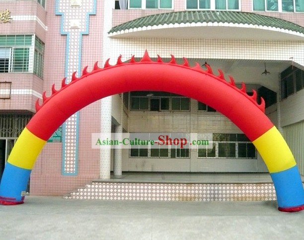 Large Chinese Inflatable Flame Arches