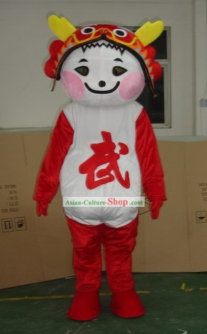 Chinese Olympic Games Mascot Costumes Complete Set