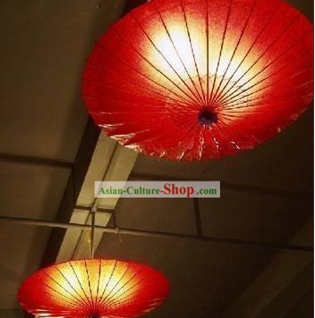 Chinese Hand Made Red Umbrella