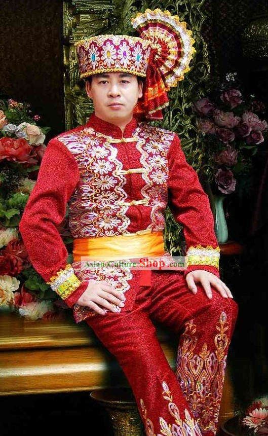 Traditional Thailand Dress Set for Men
