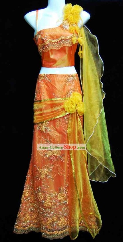 Traditional Thailand Skirt Set for Women