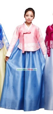 Ancient Korean Hanbok Clothes Set for Women