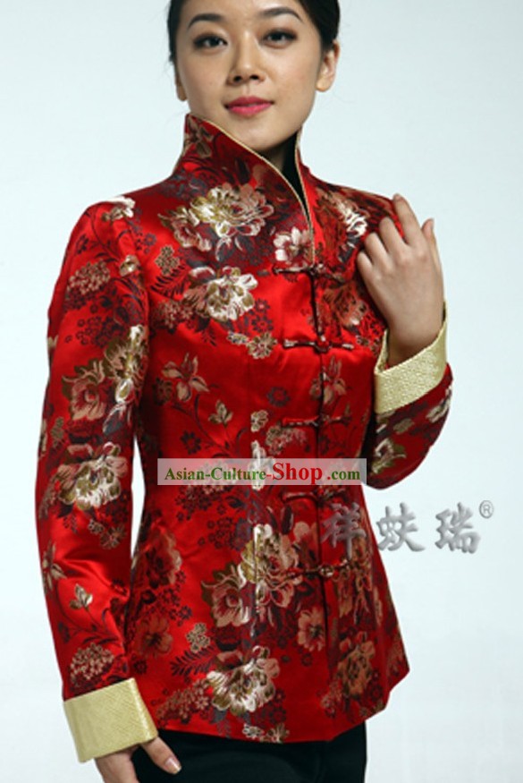 Famous Time-honored Rui Fu Xiang Phoenix Wedding Dress for Women