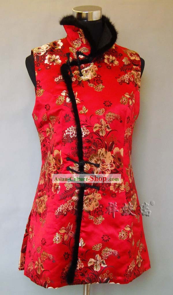 Beijing Rui Fu Xiang New Year and Wedding Mandarin Dress for Women