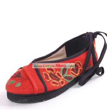 Chinese Traditional Handmade Cloth Boots