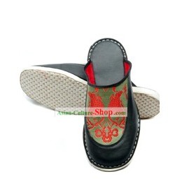 Chinese Classic Handmade Bu Ying Zhai Cloth Shoes for Women