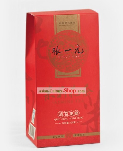 Chinese Zhang Yiyuan Qing Ming Long Feng Jasmine Tea in Gift Package