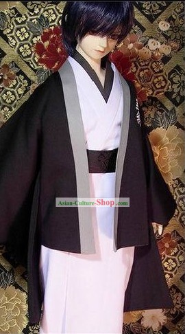 Traditional Japanese Kimono Costumes Set for Men