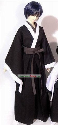 Traditional Japanese Male Kimono Clothing Set