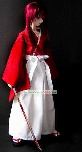 一式日本の伝統的なKendoistの着物衣装
