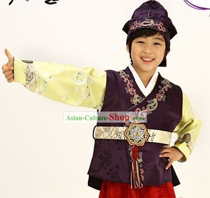 Korean Classic Boy Hanbok Hat