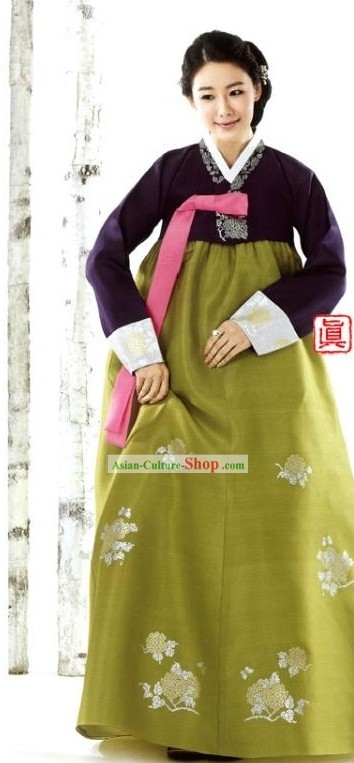 Traditional Korean Wedding Dress for Mothers