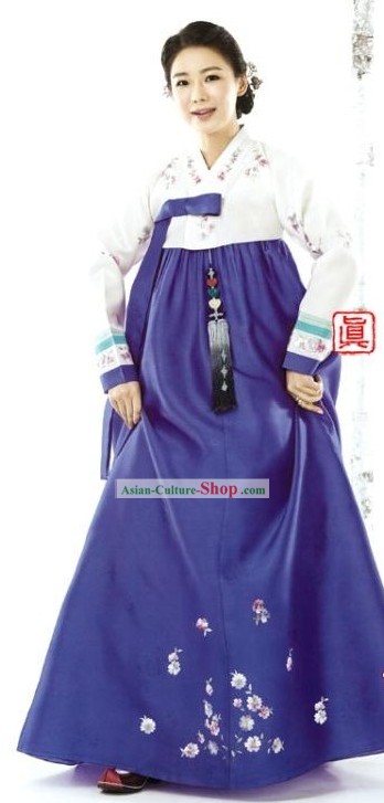 Traditional Korean Female Hanbok Clothing