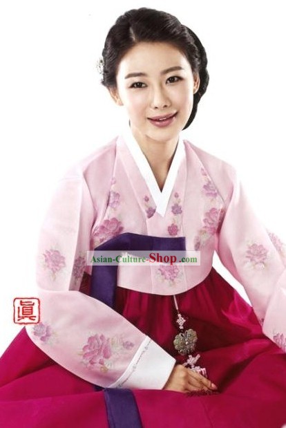 Traditional Korean Women Hanbok Dress