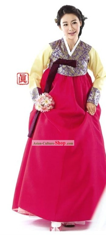 Korean Traditional Women Hanbok Dress