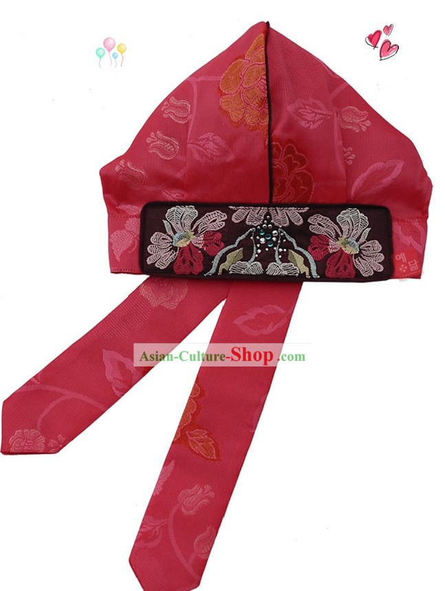 Traditional Korean Hanbok Hat for Boy