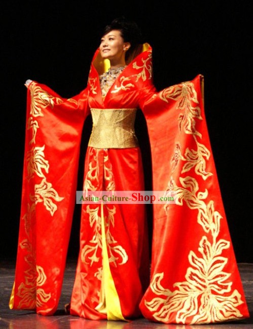 Traditional Chinese Wedding Dress Complete Set