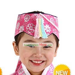 Traditional Korean Hanbok Hat for Girls