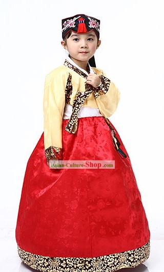 Traditional Korean Costumes for Children