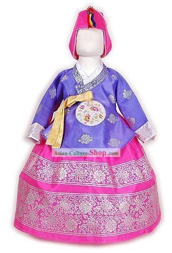 Traditional Korean Children Girl Hanbok