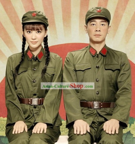 Chinese Reminiscence Old Time Uniform