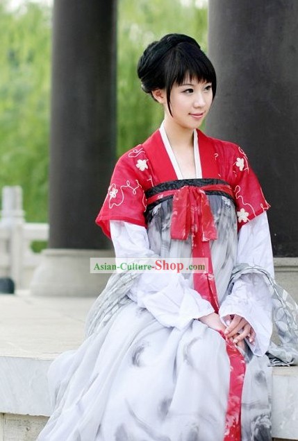 Chinese Classical Tang Dynasty Beauty Costume