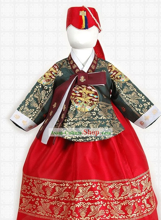 Traditional Korean Children Ceremonial Clothing