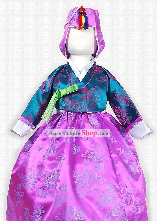 Traditional Korean Children Imperial Hanbok Clothing