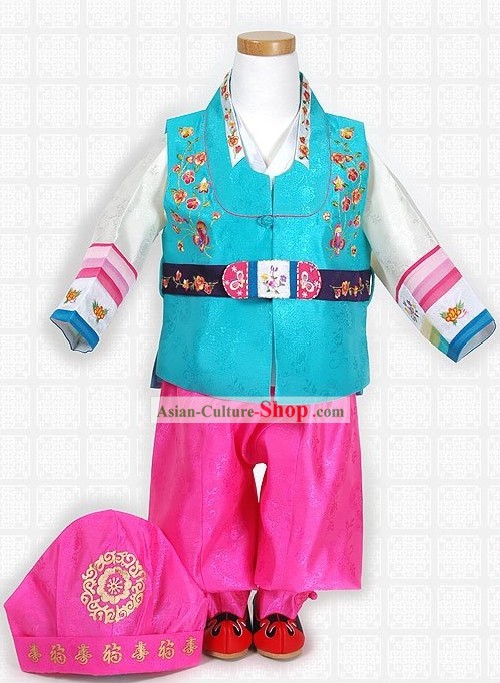 Traditiona Korean Children Clothing Complete Set