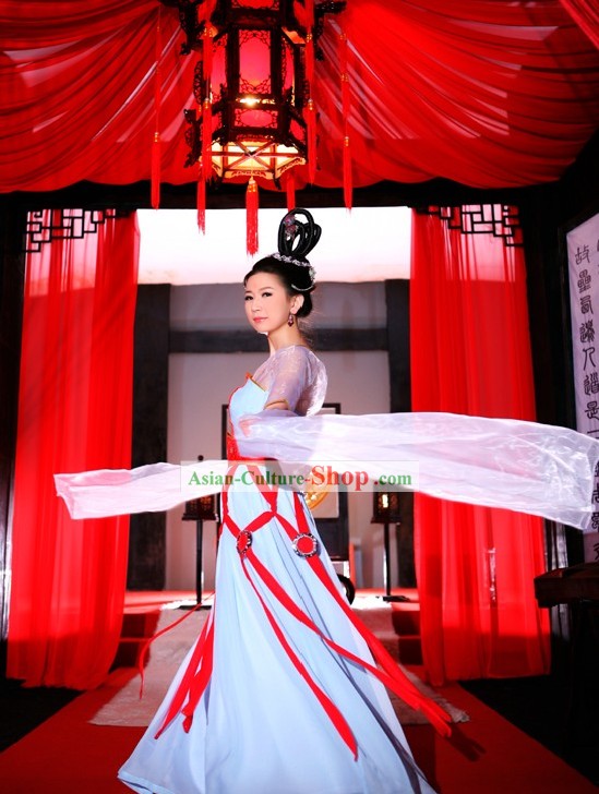 Ancient Chinese Tang Palace Female Dance Costumes