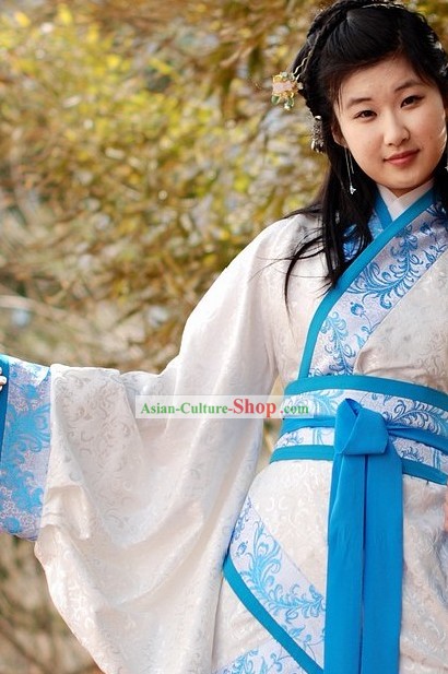 Han Chinese Clothing Qu Ju Garment Set for Women