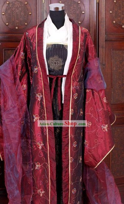 Ancient Tang Song Dynasty Royal Lady Dress Set for Mother
