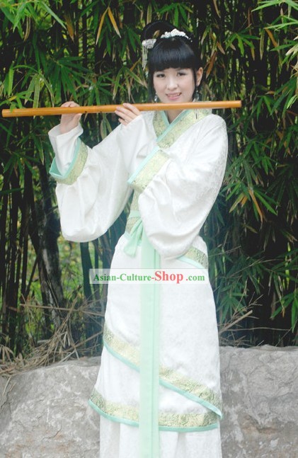 Ancient Chinese Musician Clothes Complete Set for Women
