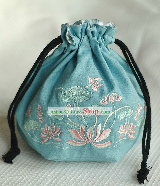 Traditional Chinese Hanfu Embroidered Purse