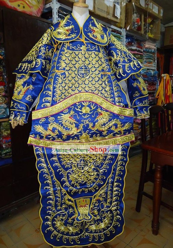 Peking Opera Dragon Armor Costume Complete Set