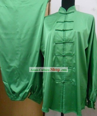 Traditional Chinese Silk Kung Fu Practice Dress
