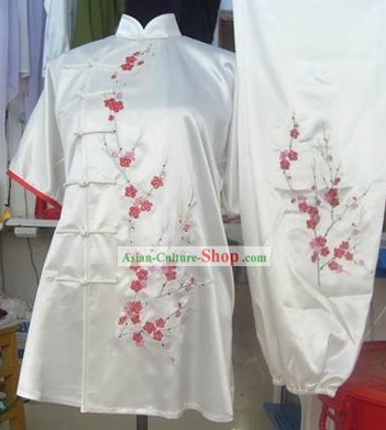 Traditional Chinese Silk Kung Fu Performance Suit
