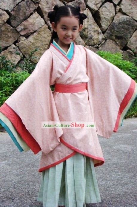 Ancient Han Chinese Clothing for Kids