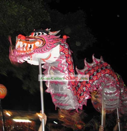 Adult Size Glowing in Dark Dragon Dance Costumes Complete Set