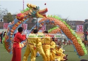 Peking Dragon Dance Equipment Complete Set