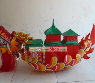 Traditional Chinese Dragon Boat for Display
