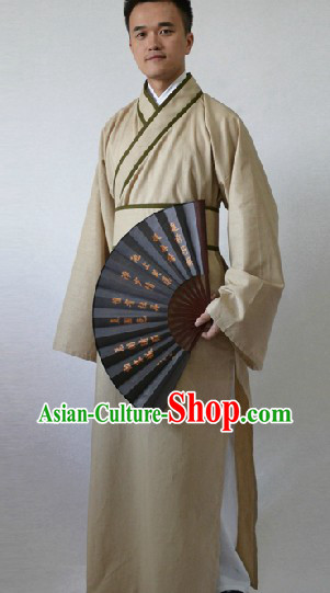 Ancient Chinese Han Fu Clothing for Men