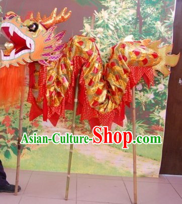 Three to Four People Dragon Dancing Costumes