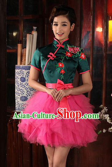 Chinese Style Modern Wedding Dress for Brides