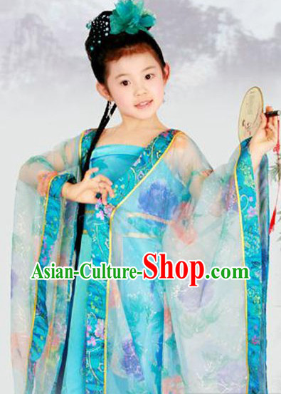 Ancient Chinese Tang Dynasty Costume for Kids
