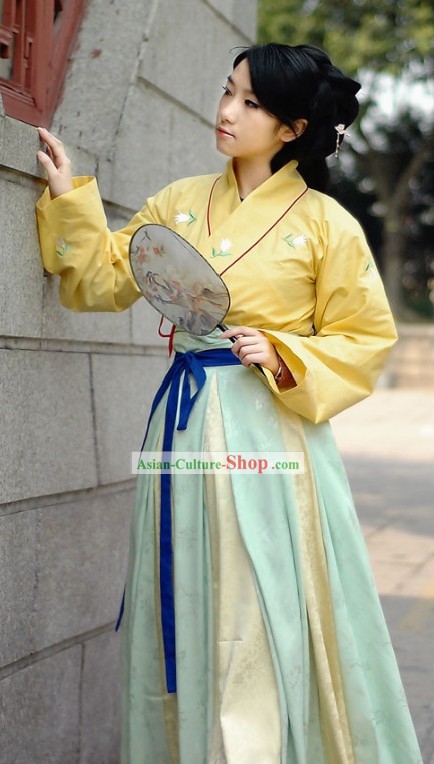 Han Dynasty Hanfu Clothing for Girls