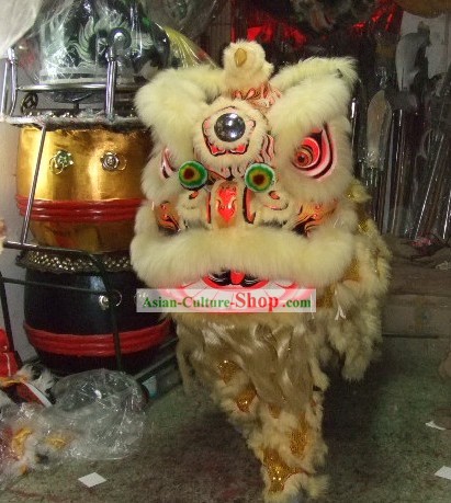Business Opening Lion Head and Dance Costume Complete Set