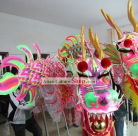 Supreme Competition and Parade Glow in the Dark Dragon Dance Costume Complete Set