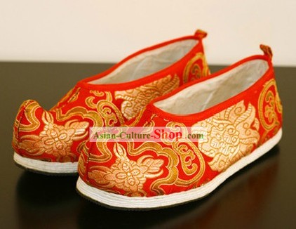 Ancient Chinese Handmade Wedding Shoes