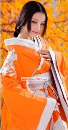 Ancient Chinese Hanfu Female Costume Complete Set